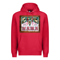 Cardinal western bull skull mama mousepad Premium Hoodie - BarkalooDesign