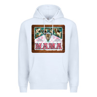 White western bull skull mama mousepad Premium Hoodie - BarkalooDesign