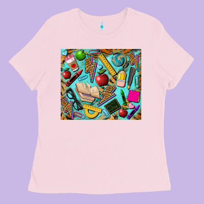 Teacher Tumbler Ladies Tee Designed By Barkaloodesign