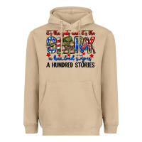 Mushroom It's the guts and it's the glory a hundred stripes Heavyweight Hoodie - Neo Western