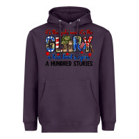 Plum It's the guts and it's the glory a hundred stripes Heavyweight Hoodie - Neo Western