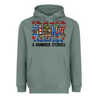 Sage It's the guts and it's the glory a hundred stripes Heavyweight Hoodie - Neo Western