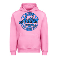 Fuchsia Pink autism awareness Urban Hoodie - MaliasSmallBusiness