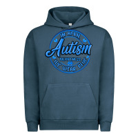 Pigment Midnight Navy autism awareness Urban Hoodie - MaliasSmallBusiness