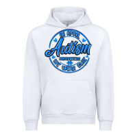 White autism awareness Urban Hoodie - MaliasSmallBusiness