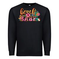 Black beach babe Premium Sweatshirt - HRA Design Shop