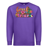 Purple beach babe Premium Sweatshirt - HRA Design Shop