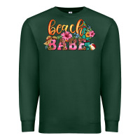 Sports Green beach babe Premium Sweatshirt - HRA Design Shop