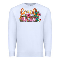 White beach babe Premium Sweatshirt - HRA Design Shop