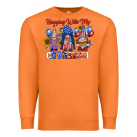 Carrot hangin with my gnomerica Premium Sweatshirt - RacoonDesign