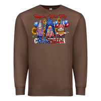 Chestnut hangin with my gnomerica Premium Sweatshirt - RacoonDesign