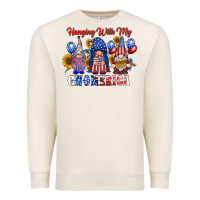 Sandshell hangin with my gnomerica Premium Sweatshirt - RacoonDesign