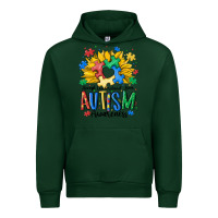 Forest Green accept understand love awareness Urban Hoodie - MaliasSmallBusiness