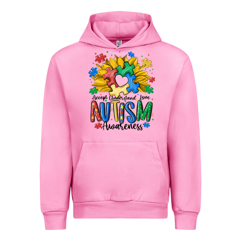 Accept Understand Love Awareness Urban Hoodie by MaliasSmallBusiness | Teevron