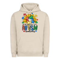 Pigment French Oak accept understand love awareness Urban Hoodie - MaliasSmallBusiness