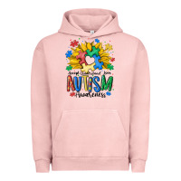 Pigment Salmon accept understand love awareness Urban Hoodie - MaliasSmallBusiness