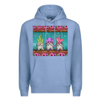 Colony Blue easter gnomes Premium Hoodie - Jasminsmagicworld