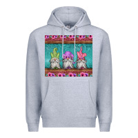 Heather Grey easter gnomes Premium Hoodie - Jasminsmagicworld