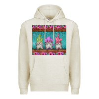 Oatmeal Heather easter gnomes Premium Hoodie - Jasminsmagicworld