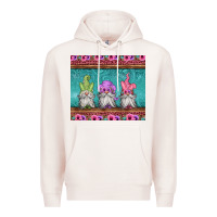 Pale Pink easter gnomes Premium Hoodie - Jasminsmagicworld