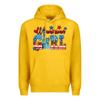 Lemon all american girl Premium Hoodie - AdoDesignShop