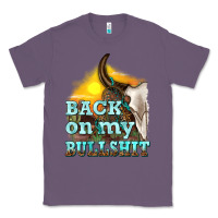Lavender back on my bullshit Classic Tee - texasbilliewilder