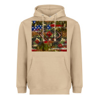 Mushroom Hunting leopard USA flag tumbler 4th of july Heavyweight Hoodie - Neo Western