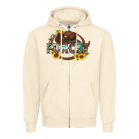 Sandshell punchy Zipper Hoodie - Zillion Design Studio