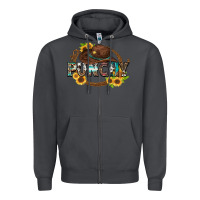 Smoke punchy Zipper Hoodie - Zillion Design Studio