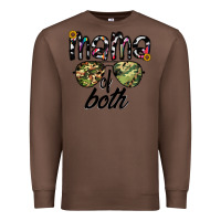 Chestnut mama of both Premium Sweatshirt - CowhideDigitalArt