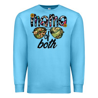 Ocean Blue mama of both Premium Sweatshirt - CowhideDigitalArt