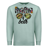 Seafoam mama of both Premium Sweatshirt - CowhideDigitalArt