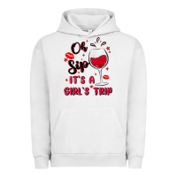 Pigment Lunar Rock oh sip it's a girl's trip Urban Hoodie - MaliasSmallBusiness