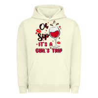 Pigment Pistachio oh sip it's a girl's trip Urban Hoodie - MaliasSmallBusiness