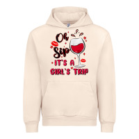 Sandshell oh sip it's a girl's trip Urban Hoodie - MaliasSmallBusiness