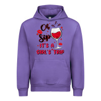 Tulip oh sip it's a girl's trip Urban Hoodie - MaliasSmallBusiness