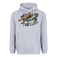 Heather Grey just a girl who loves turtles Heavyweight Hoodie - SublimationCraftShop