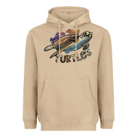 Mushroom just a girl who loves turtles Heavyweight Hoodie - SublimationCraftShop