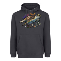 Smoke just a girl who loves turtles Heavyweight Hoodie - SublimationCraftShop