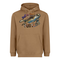 Toasted Coconut just a girl who loves turtles Heavyweight Hoodie - SublimationCraftShop