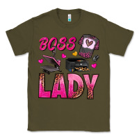Army Green boss lady Classic Tee - texasbilliewilder