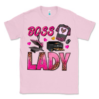 Bubblegum Pink boss lady Classic Tee - texasbilliewilder