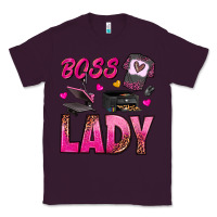 Plum boss lady Classic Tee - texasbilliewilder