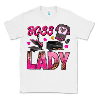 White boss lady Classic Tee - texasbilliewilder