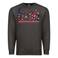 Smoke home of the free Premium Sweatshirt - RacoonDesign