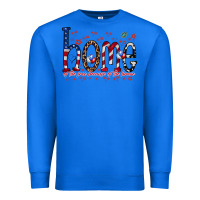 True Royal home of the free Premium Sweatshirt - RacoonDesign