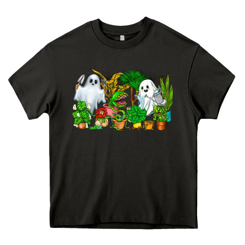 Spooky Plants Heavy Core Tee by CowhideDigitalArt | Teevron