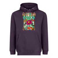 Plum keep calm dream on Heavyweight Hoodie - CowhideDigitalArt