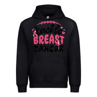 Black tackle breast cancer Urban Hoodie - MaliasSmallBusiness