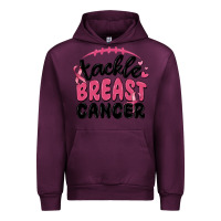 Mauve Wine tackle breast cancer Urban Hoodie - MaliasSmallBusiness